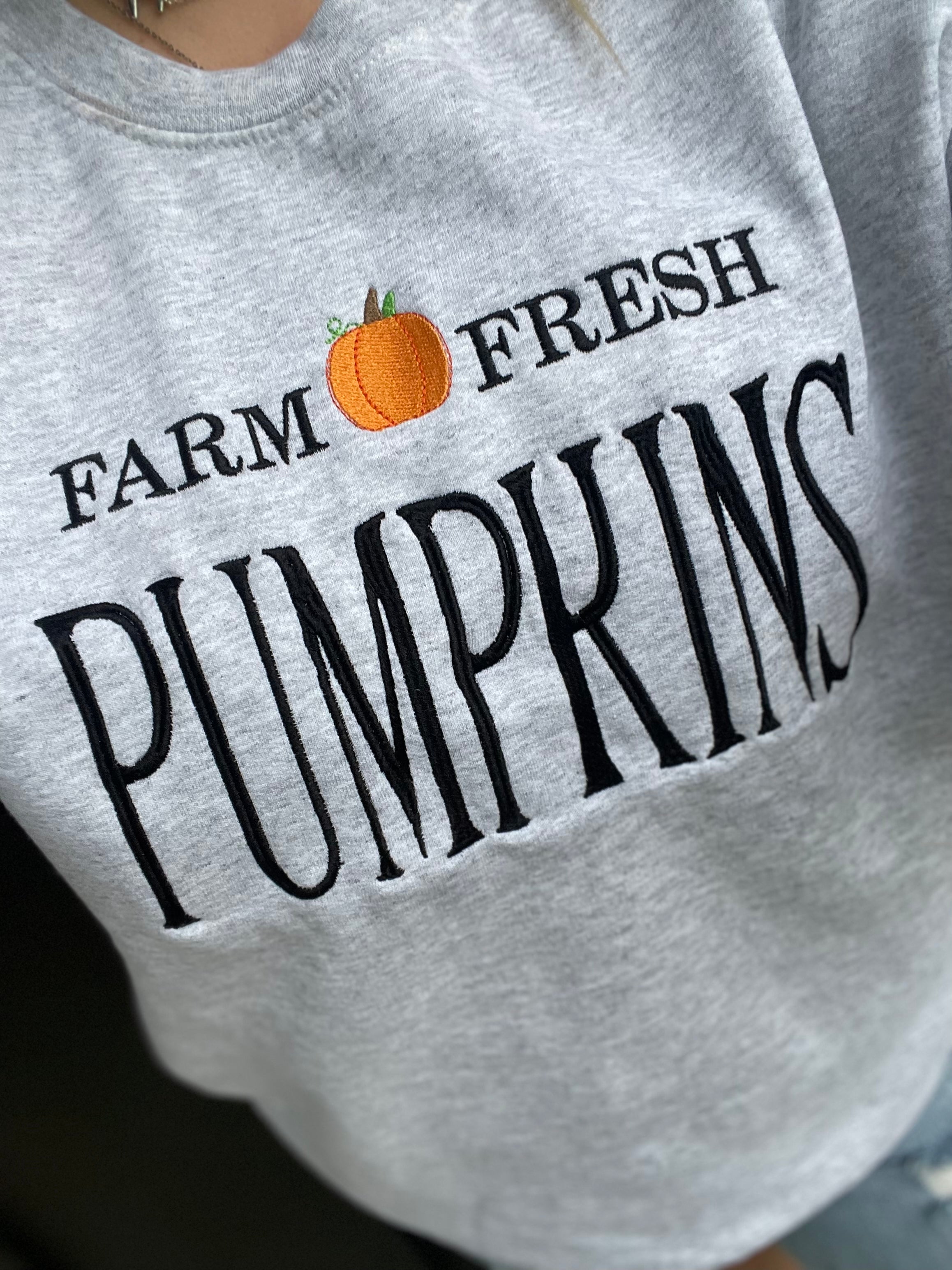 Farm Fresh Pumpkins Sweatshirt