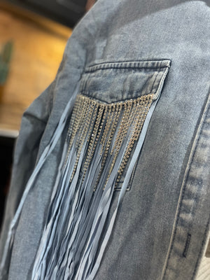 Dripping In Fringe Jacket