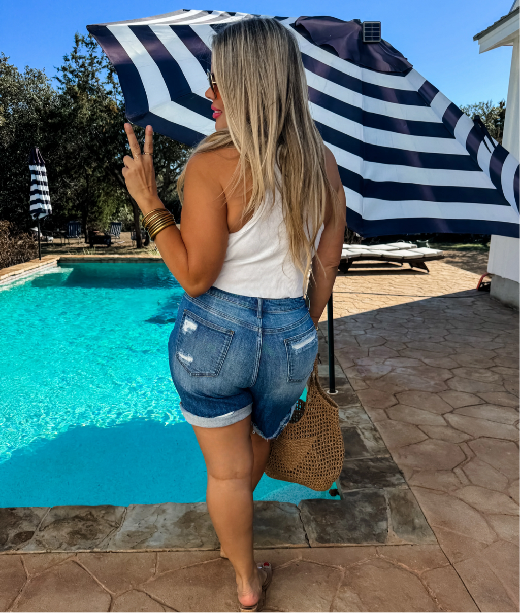 Georgia Distressed Shorts