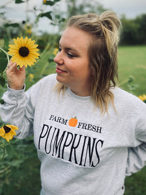 Farm Fresh Pumpkins Sweatshirt