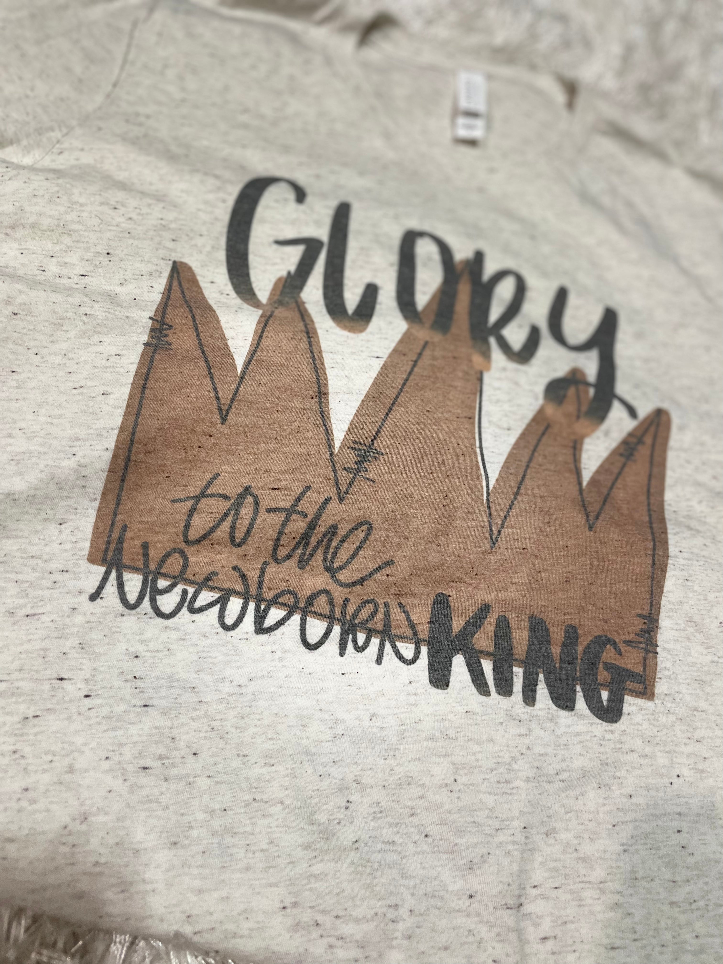 Glory To The Newborn King Tee