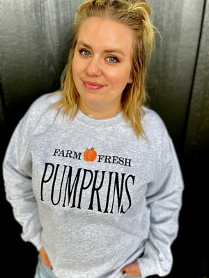 Farm Fresh Pumpkins Sweatshirt