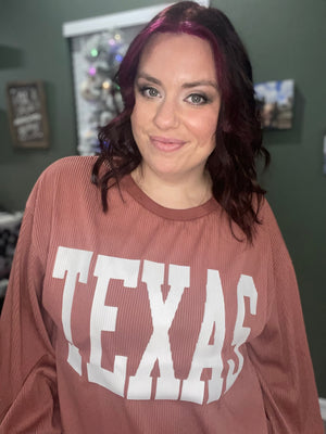 TEXAS Pullover Top