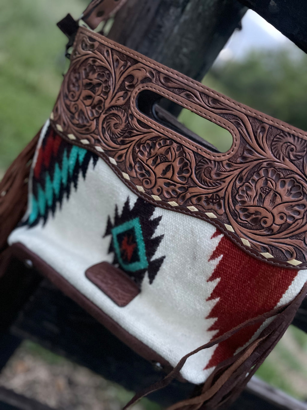 Aztec Cowgirl Crossbody