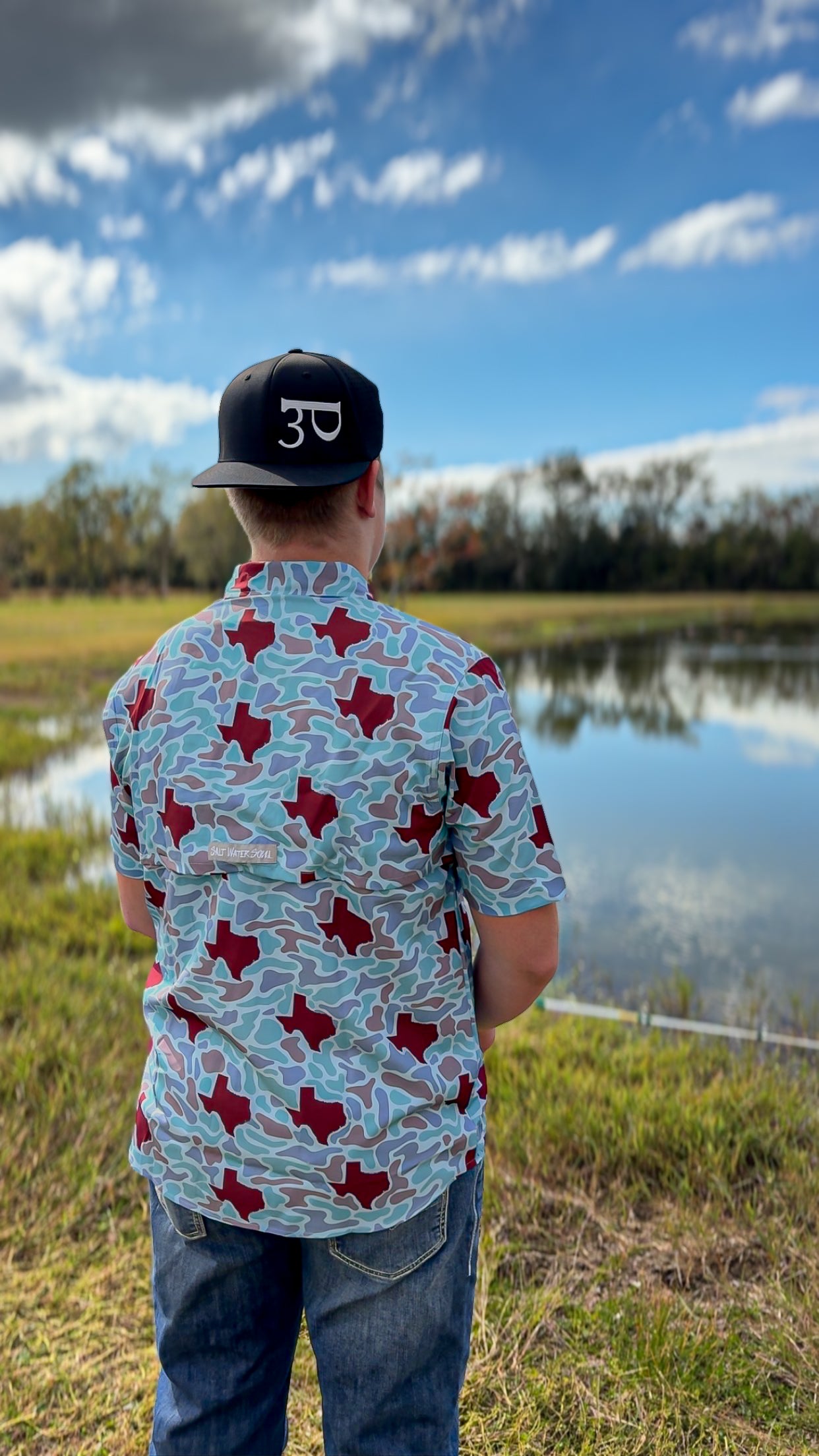 Texas Camo Fishing Shirt