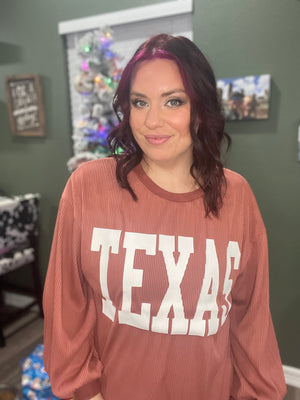 TEXAS Pullover Top