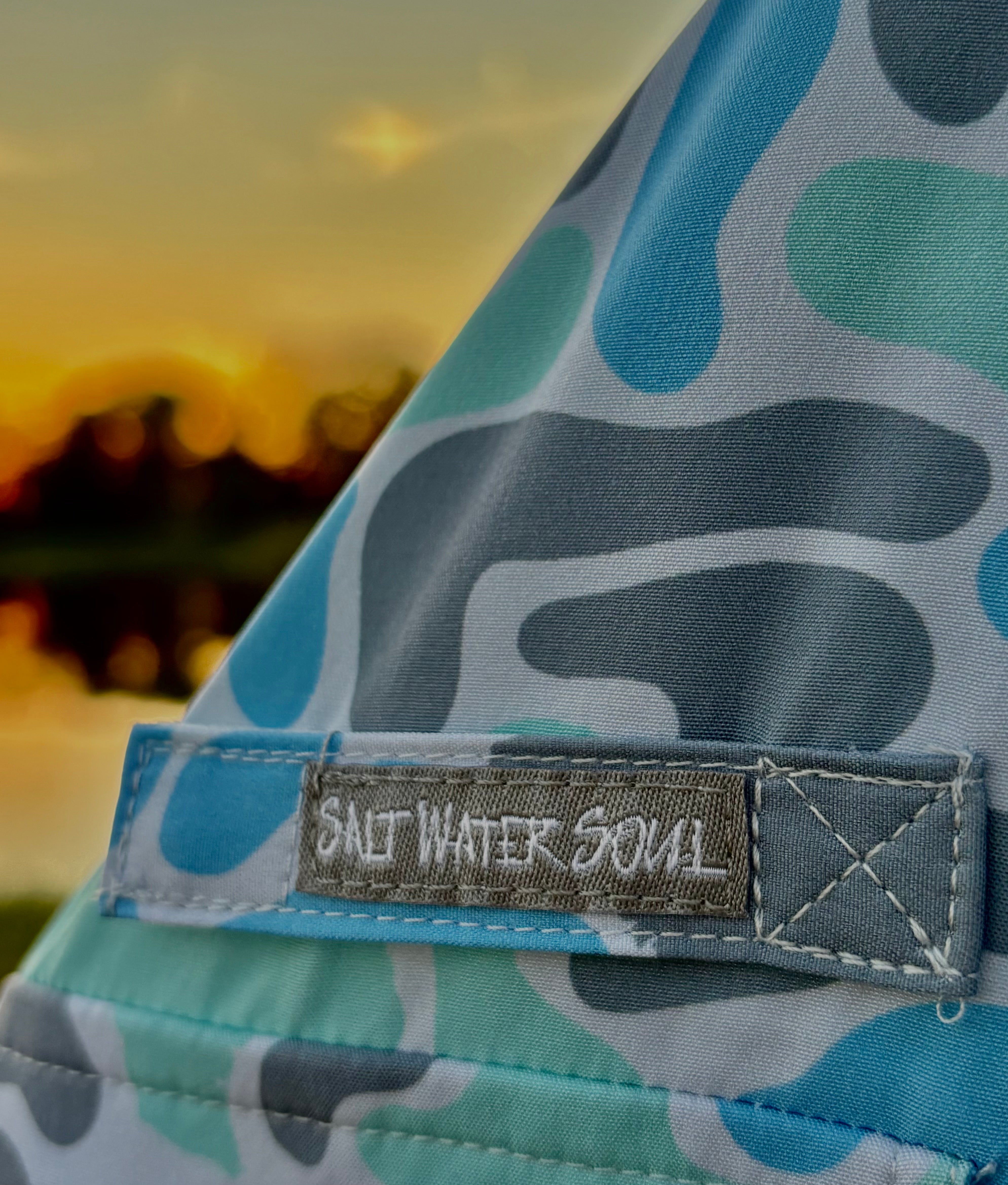 Texas Coastal Camo Fishing Shirt