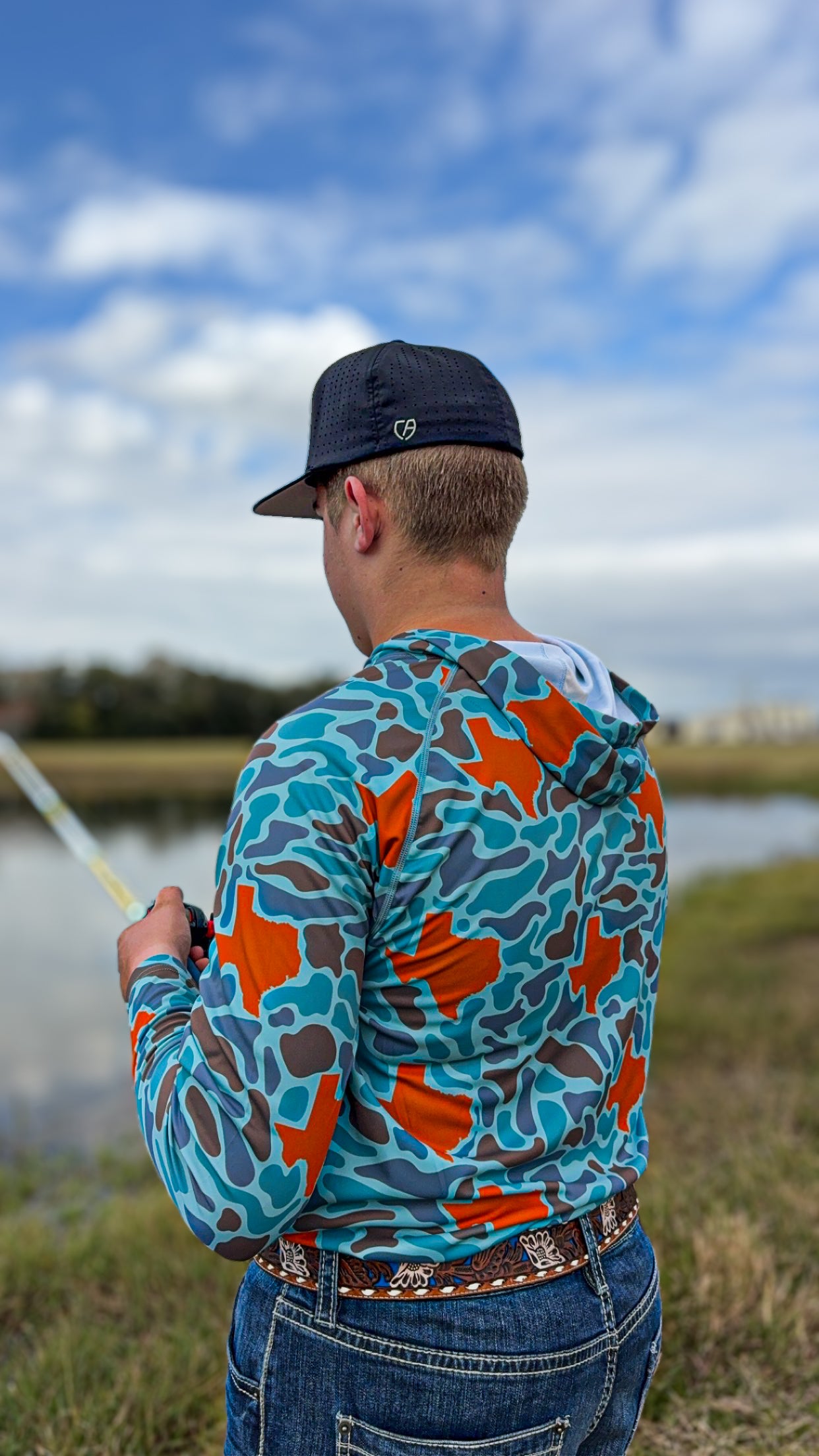 Texas Camo Performance Hoodie