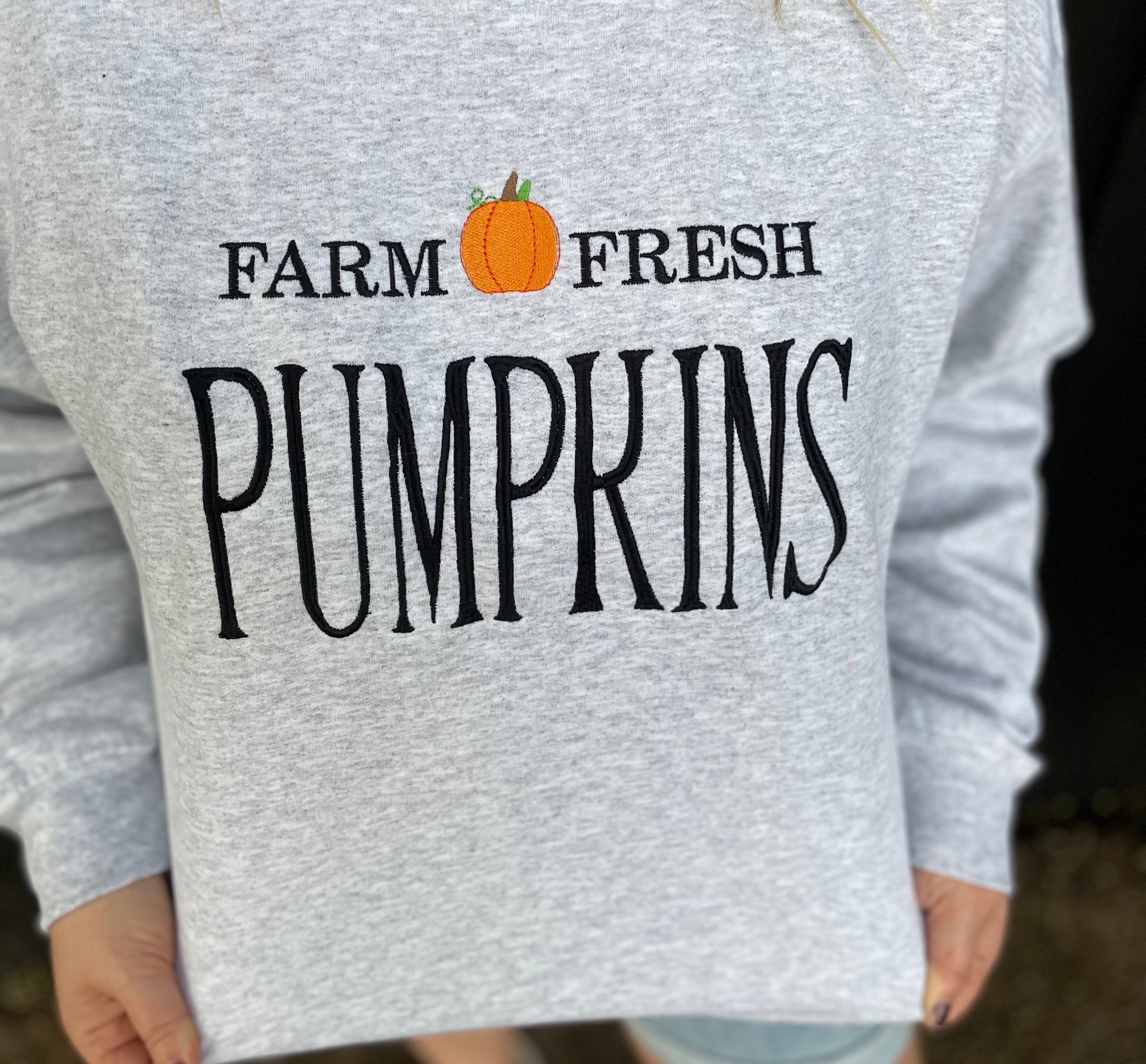 Farm Fresh Pumpkins Sweatshirt