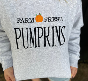 Farm Fresh Pumpkins Sweatshirt