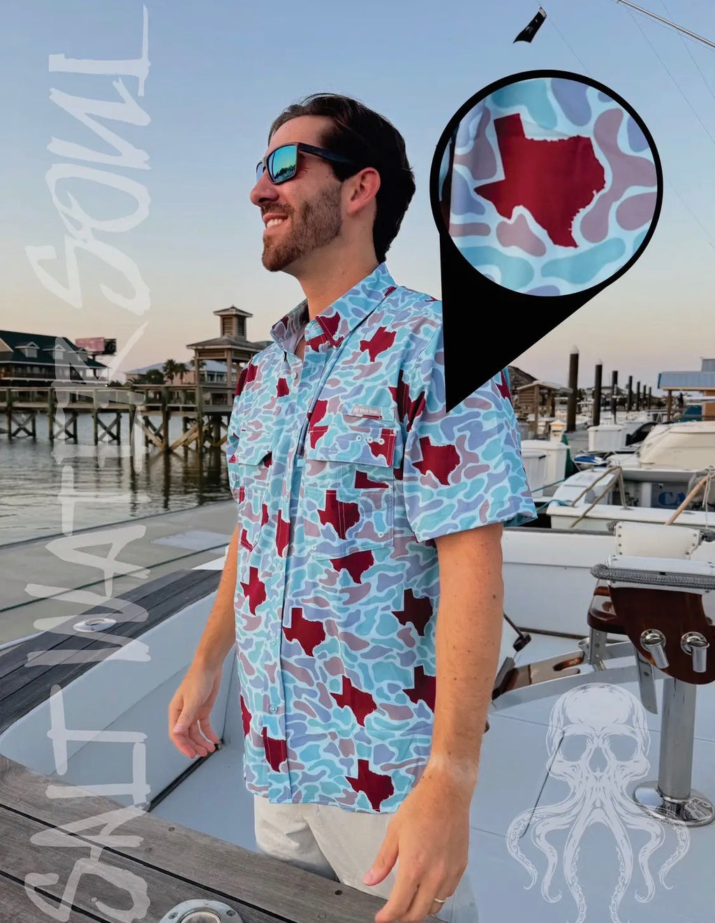 Texas Camo Fishing Shirt