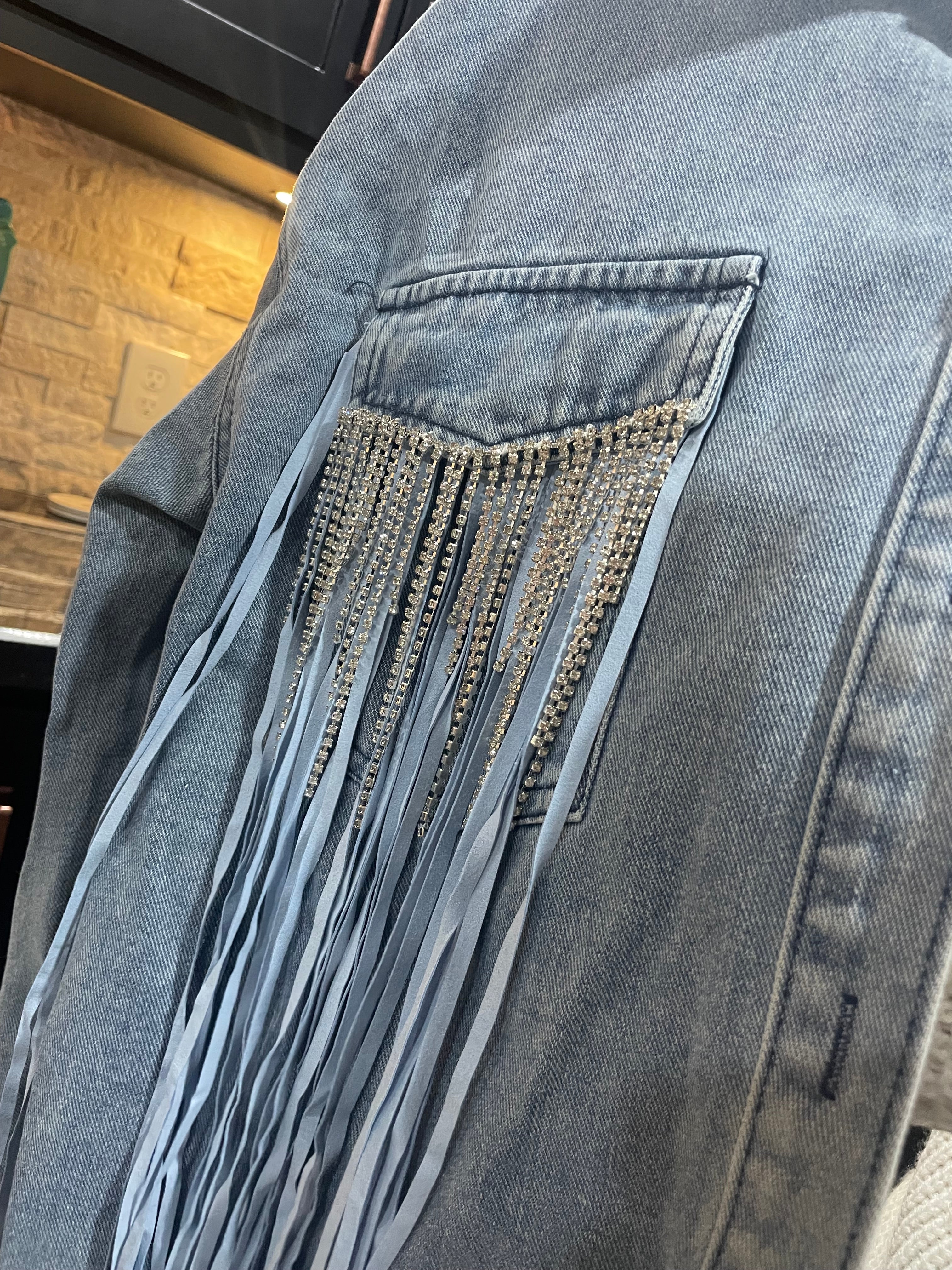 Dripping In Fringe Jacket