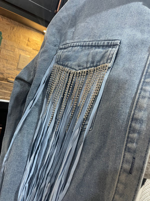 Dripping In Fringe Jacket