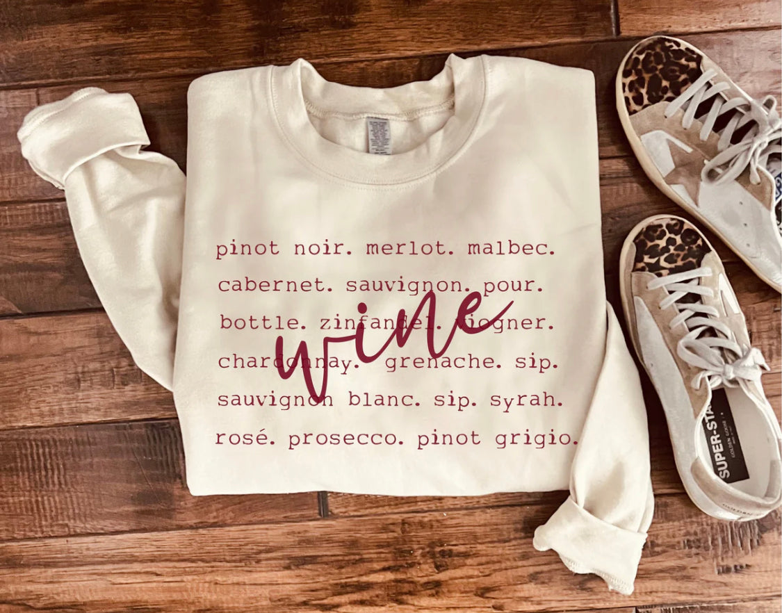 Basic Wine-O Sweatshirt