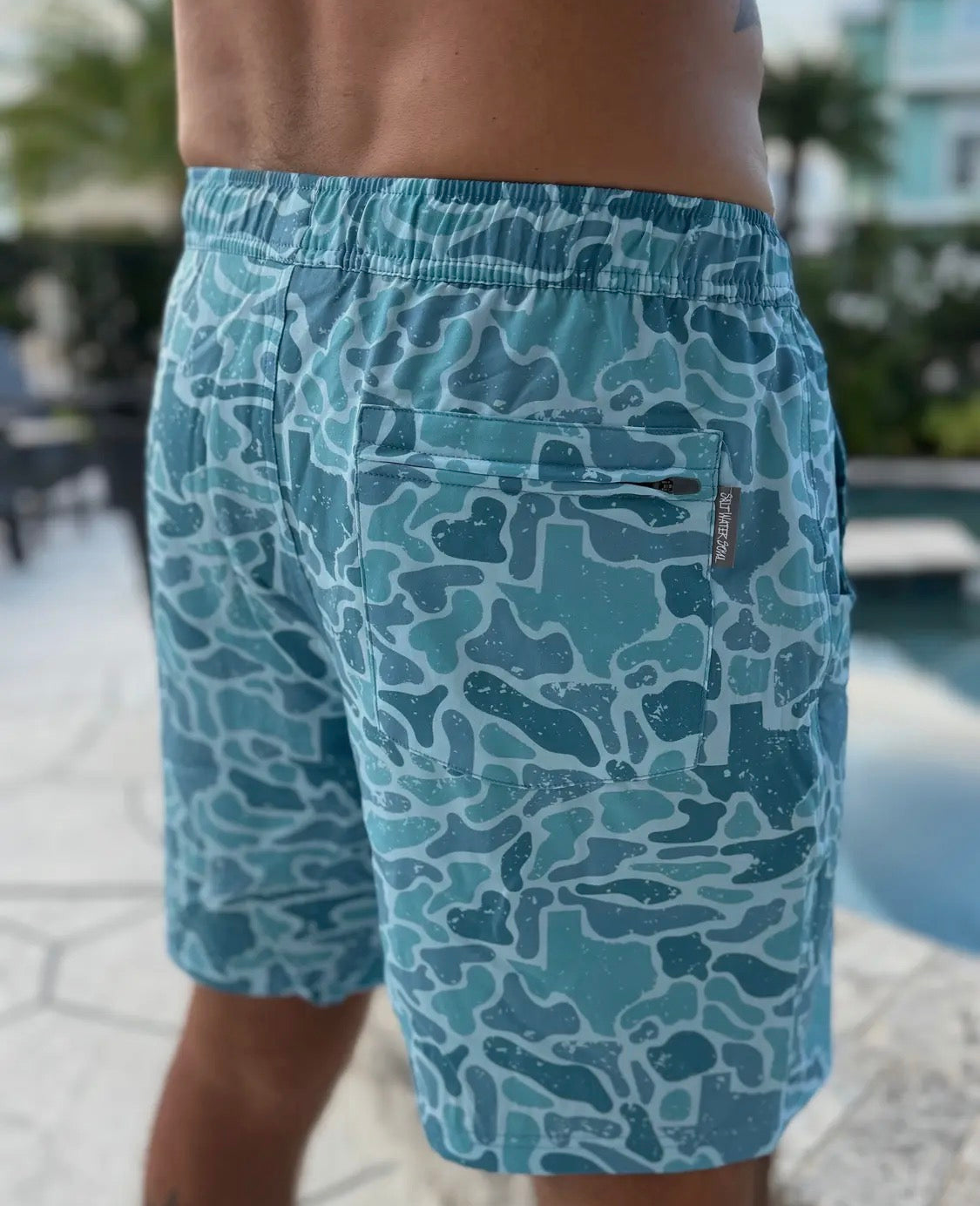 Texas Camo Athletic Shorts