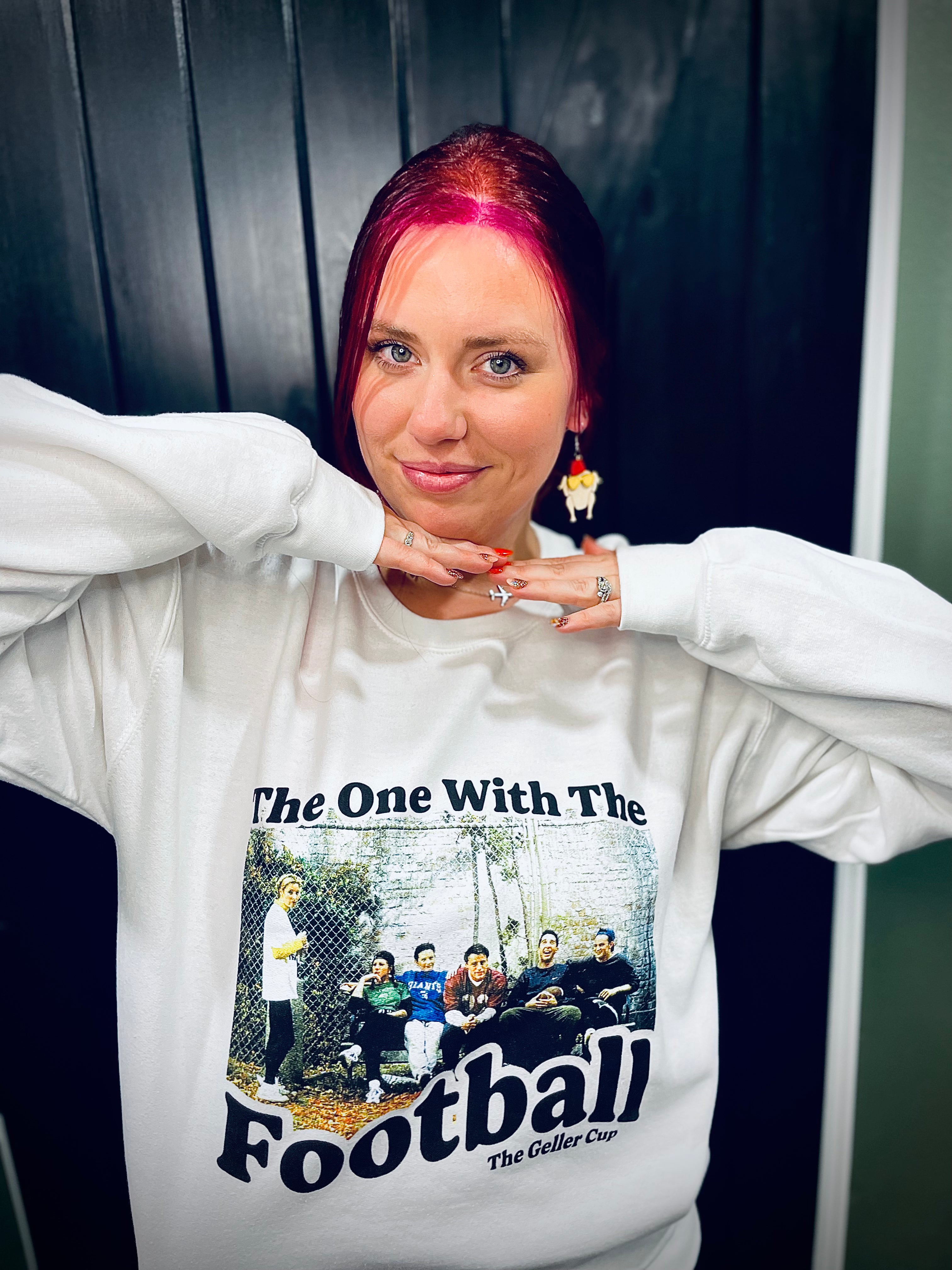 The One With The Football Sweatshirt
