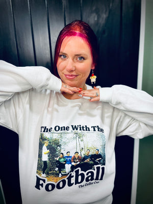 The One With The Football Sweatshirt