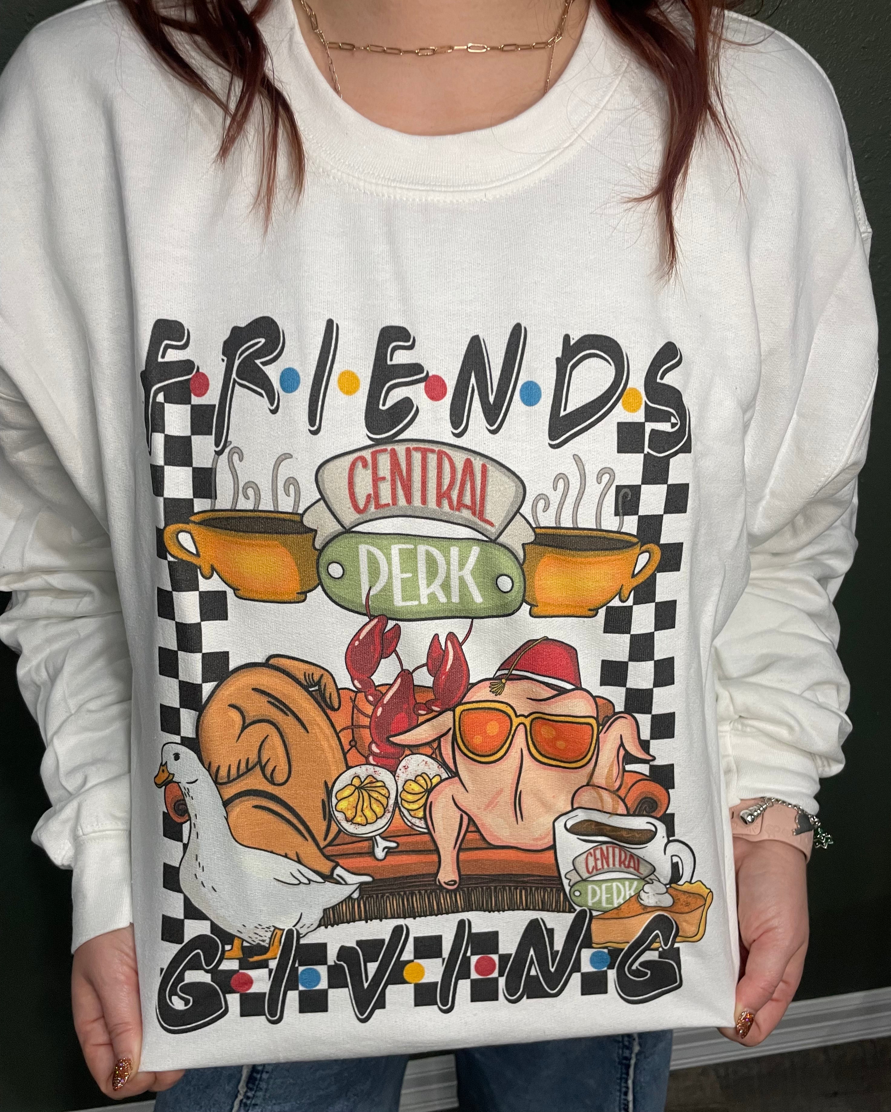 I’ll Be There For You Friendsgiving Crewneck