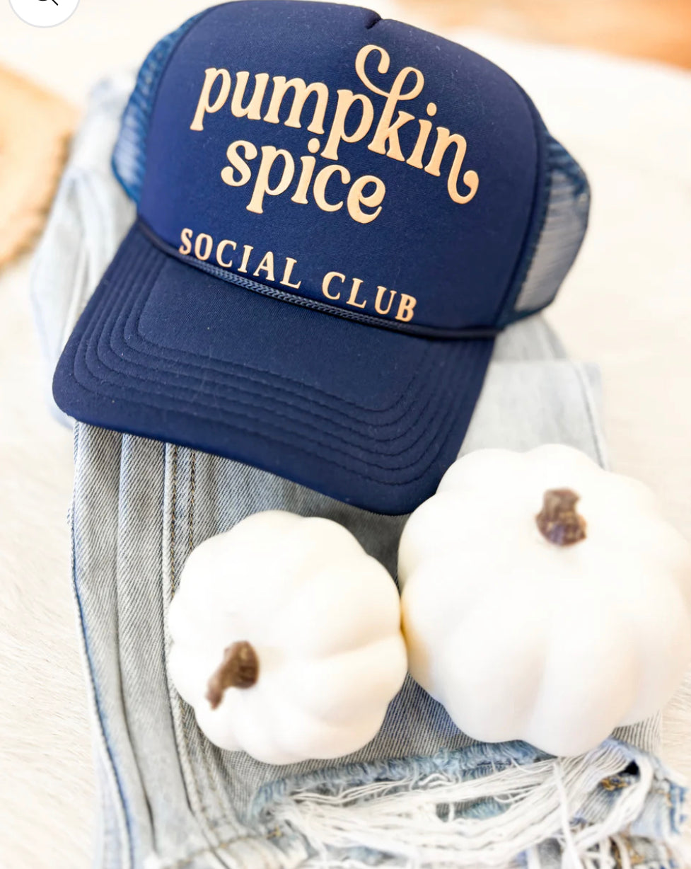 Pumpkin Spice Trucker Hat