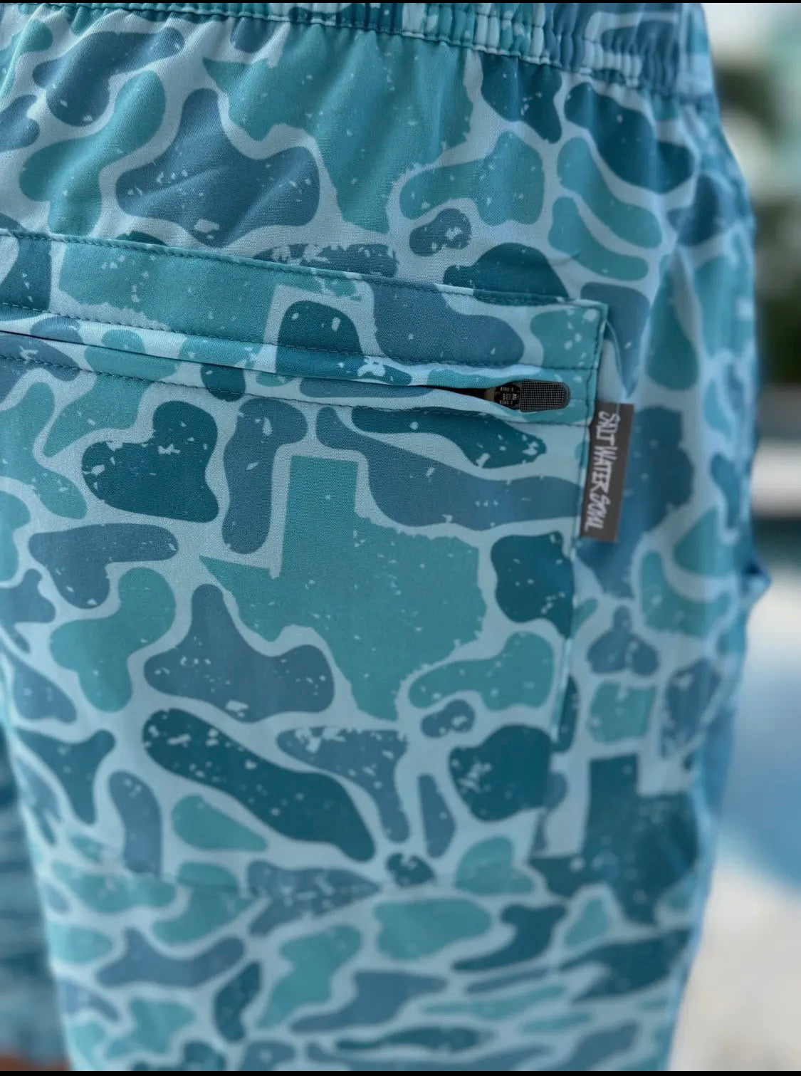 Texas Camo Athletic Shorts