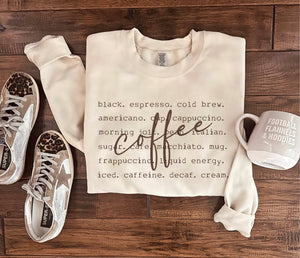 Basic Coffee Sweatshirt