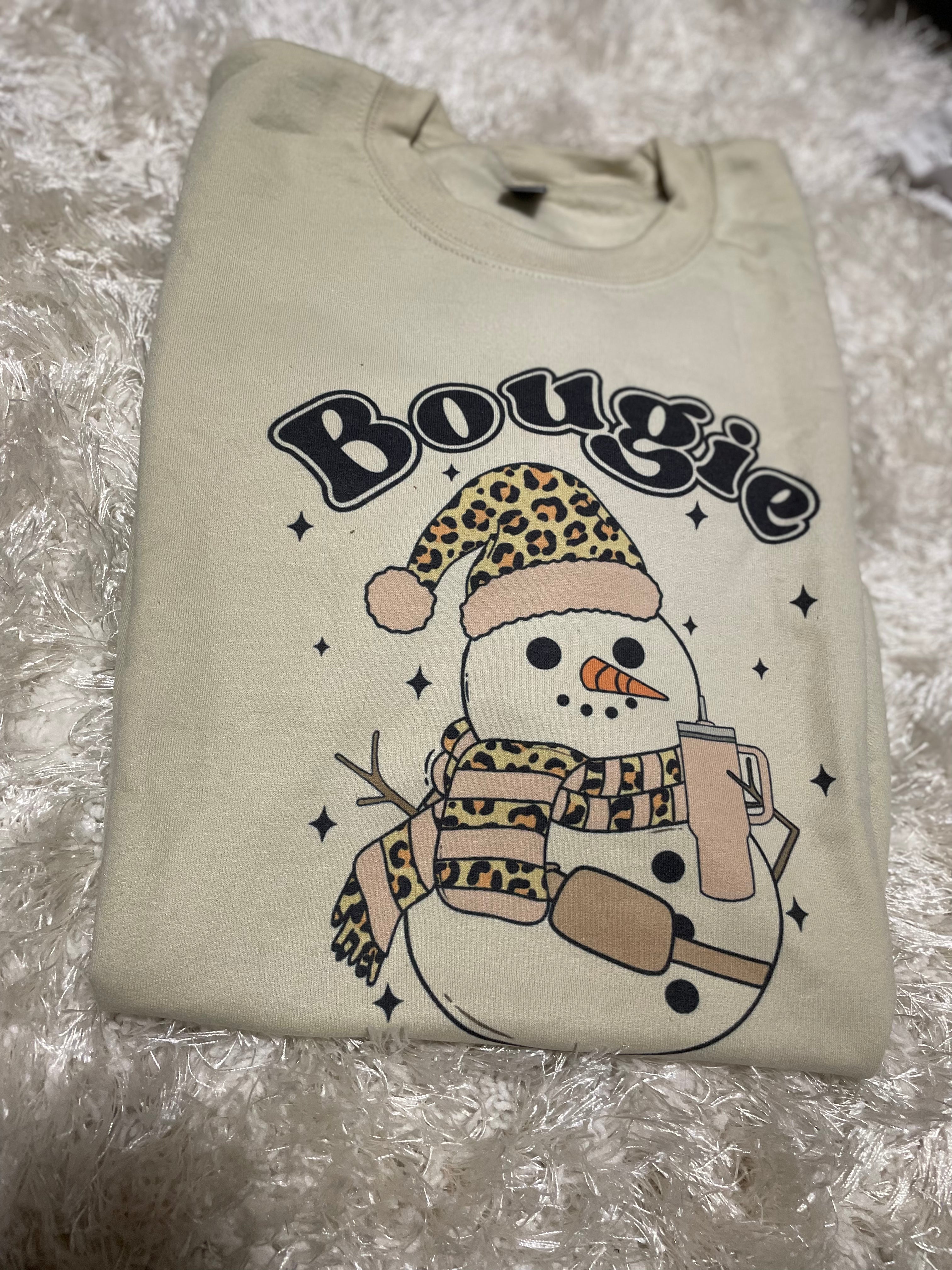 Bougie Snowman Sweatshirt