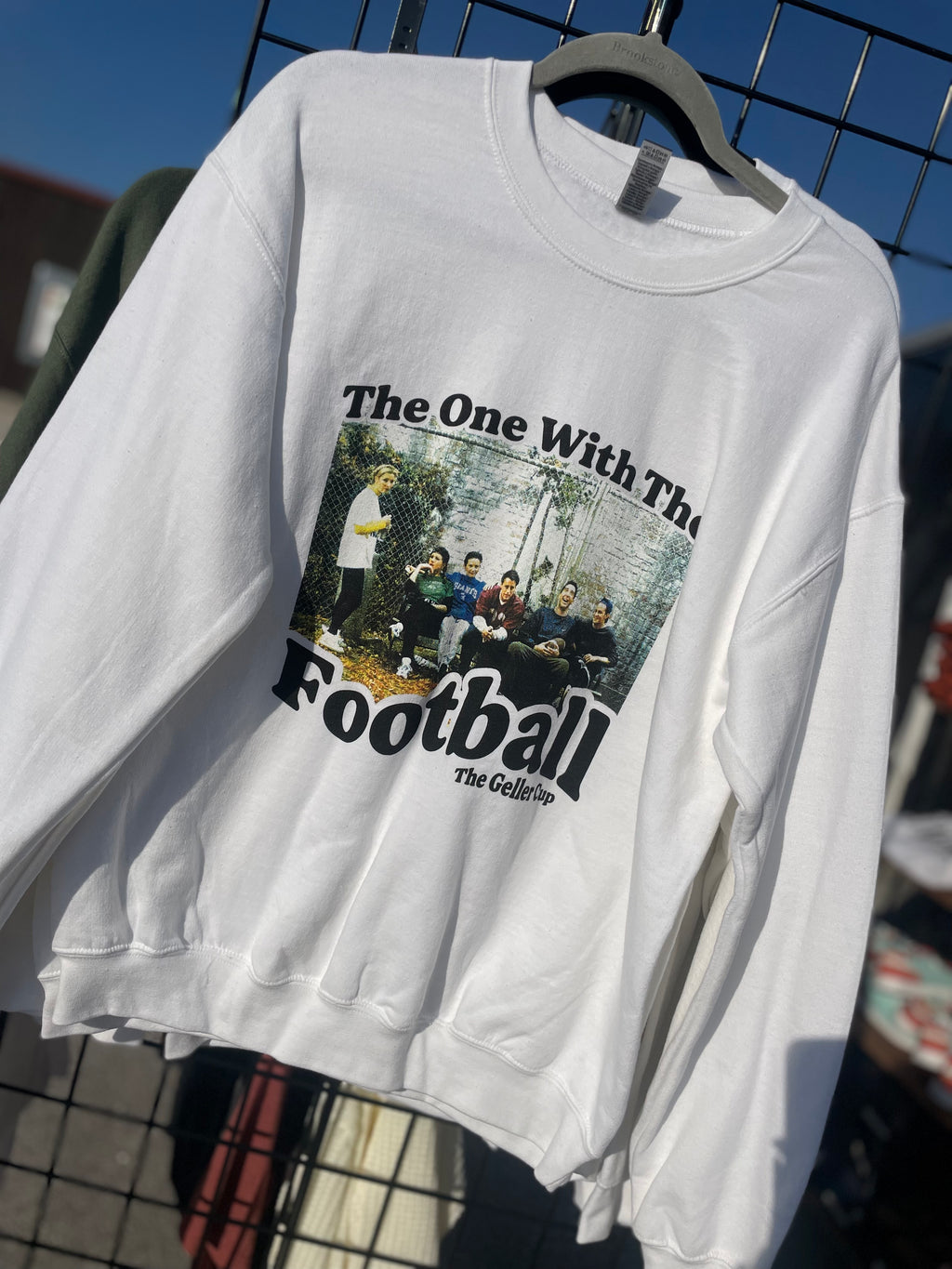 The One With The Football Sweatshirt