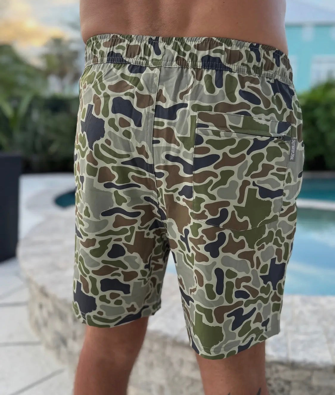 Texas Camo Athletic Shorts