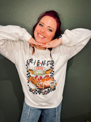 I’ll Be There For You Friendsgiving Crewneck