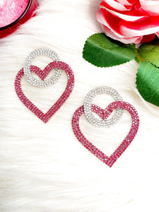 The Hope Heart Earrings