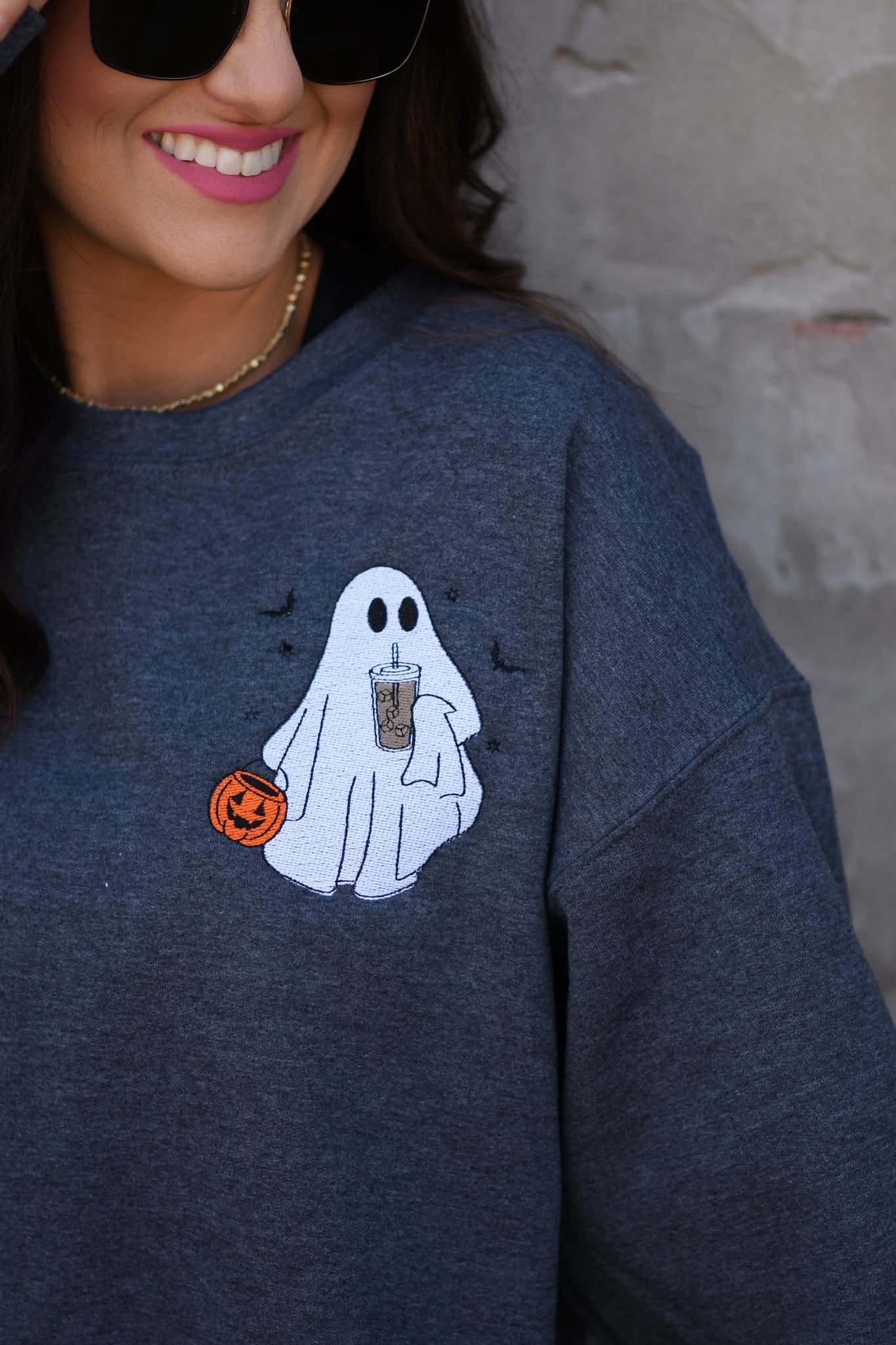 Iced Coffee Ghost Sweatshirt