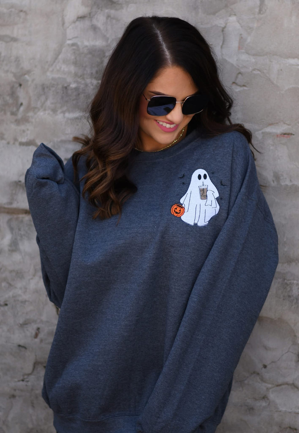 Iced Coffee Ghost Sweatshirt