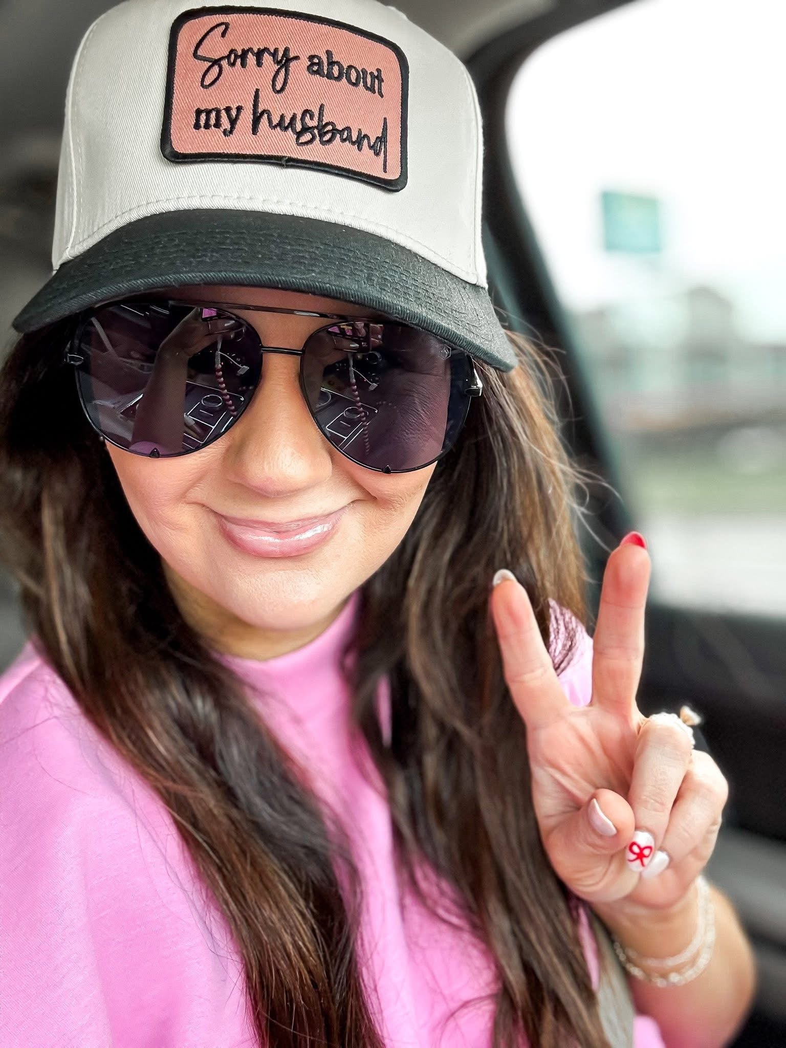 Sorry About My Husband Trucker Hat