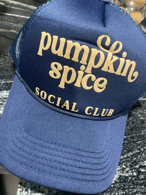 Pumpkin Spice Trucker Hat