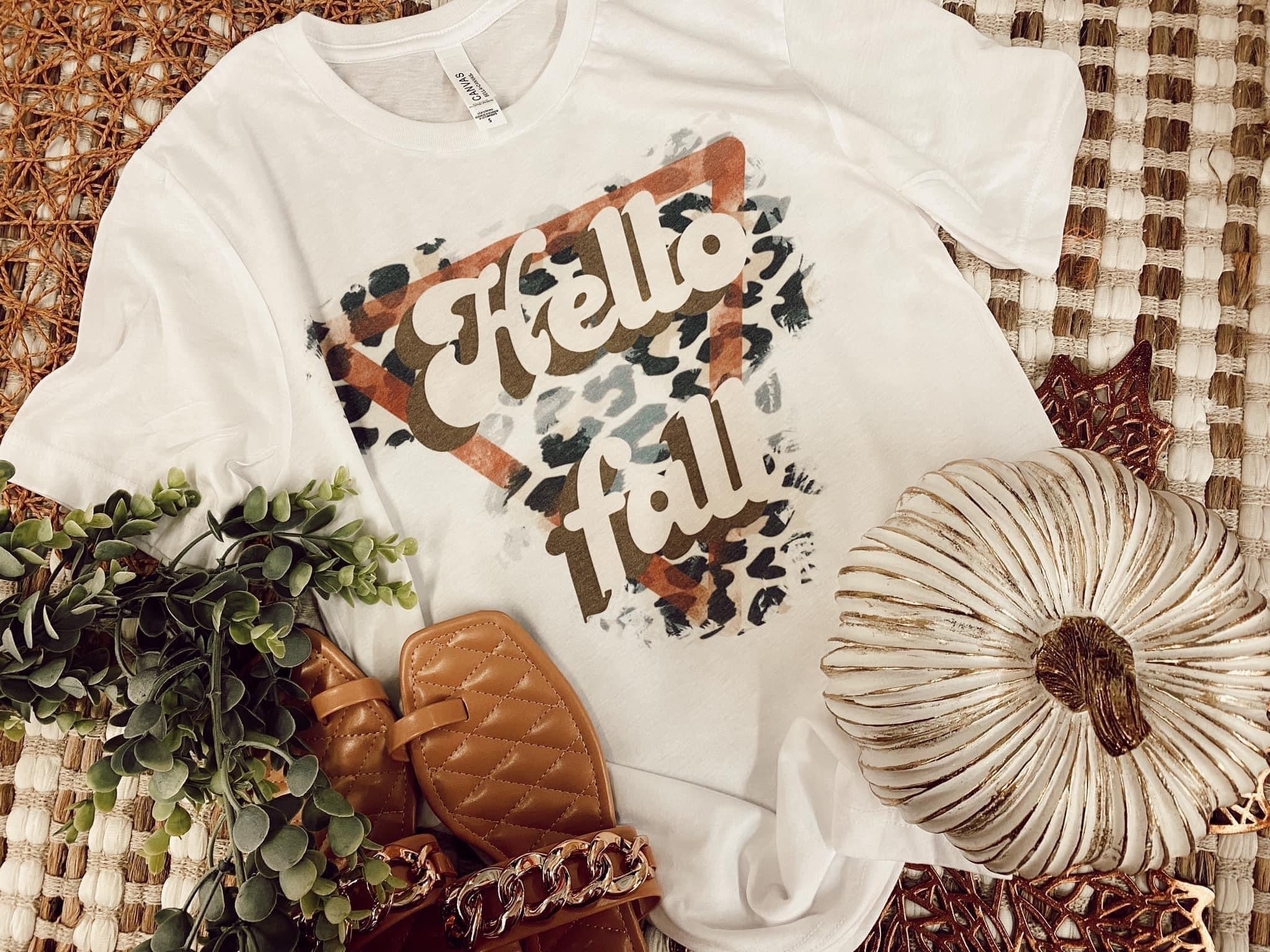 Hello Fall Tee