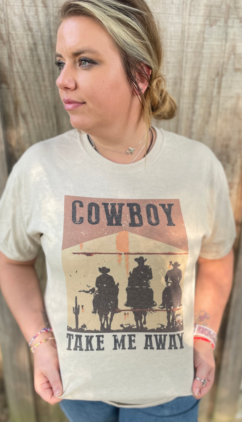 Cowboy Take Me Away Tee