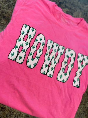 Howdy Cactus Tee