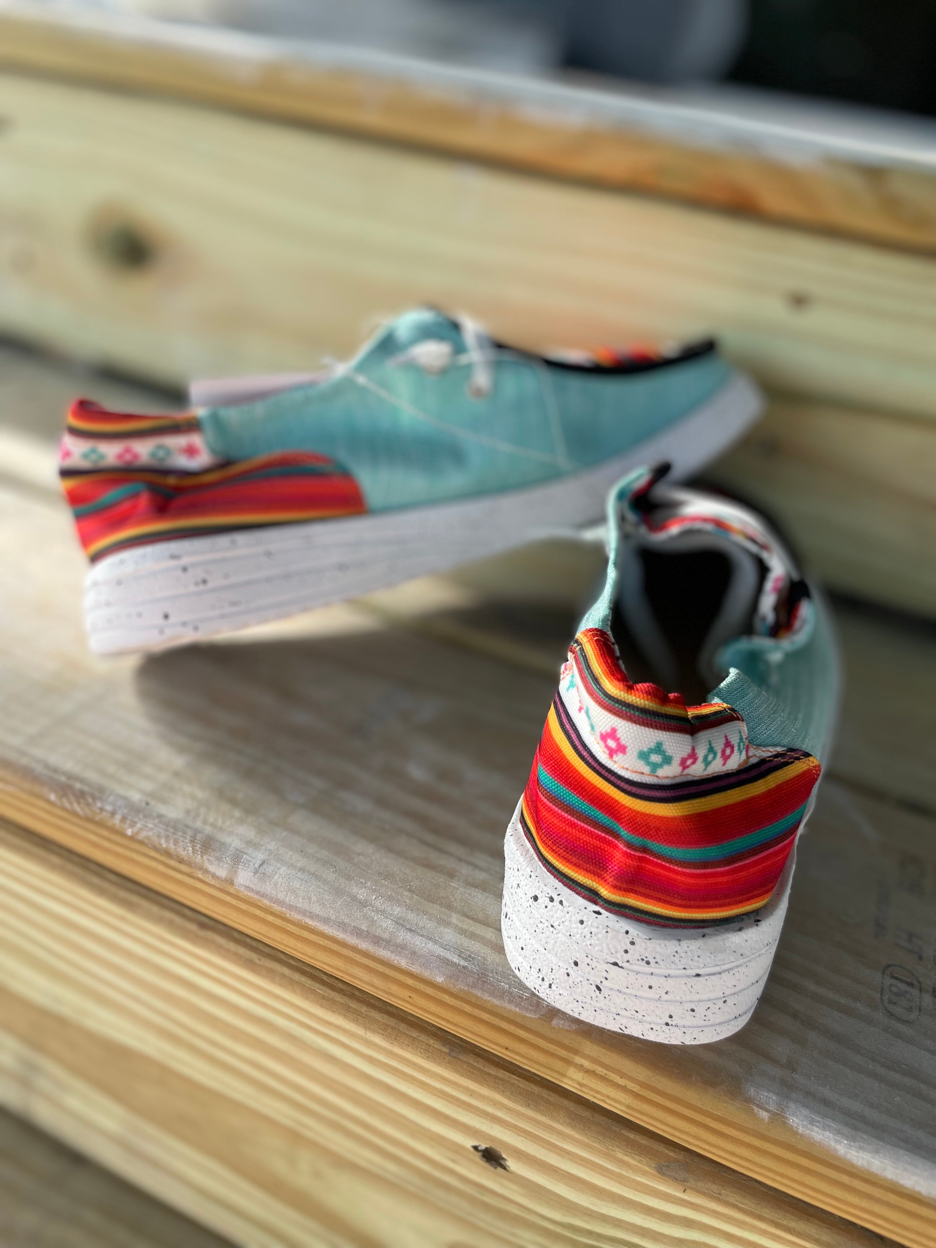 Sunset Serape Shoes