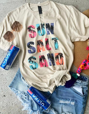 Sun• Salt • Sand Tee