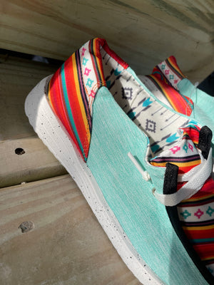 Sunset Serape Shoes