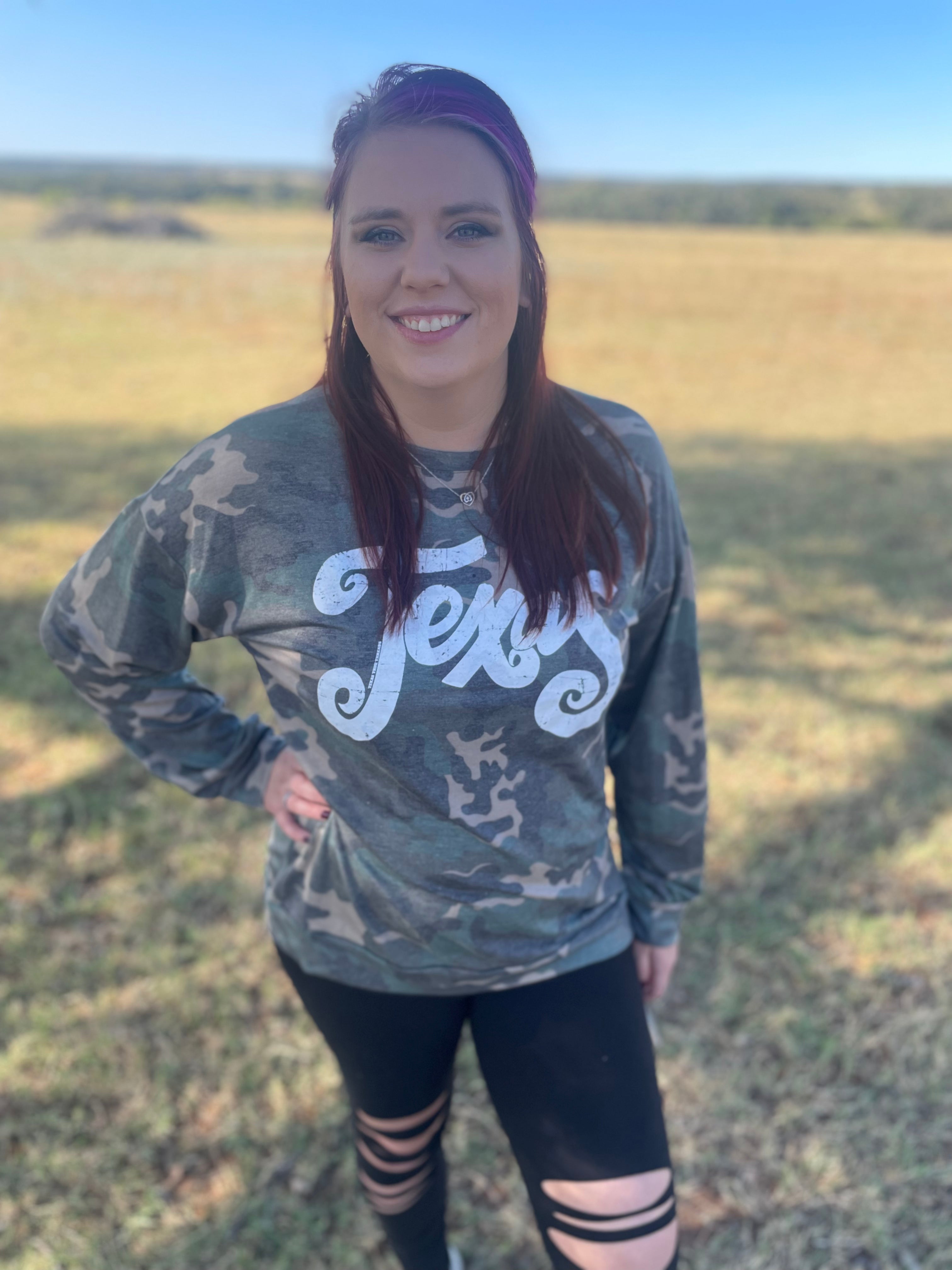 Texas Camo Top