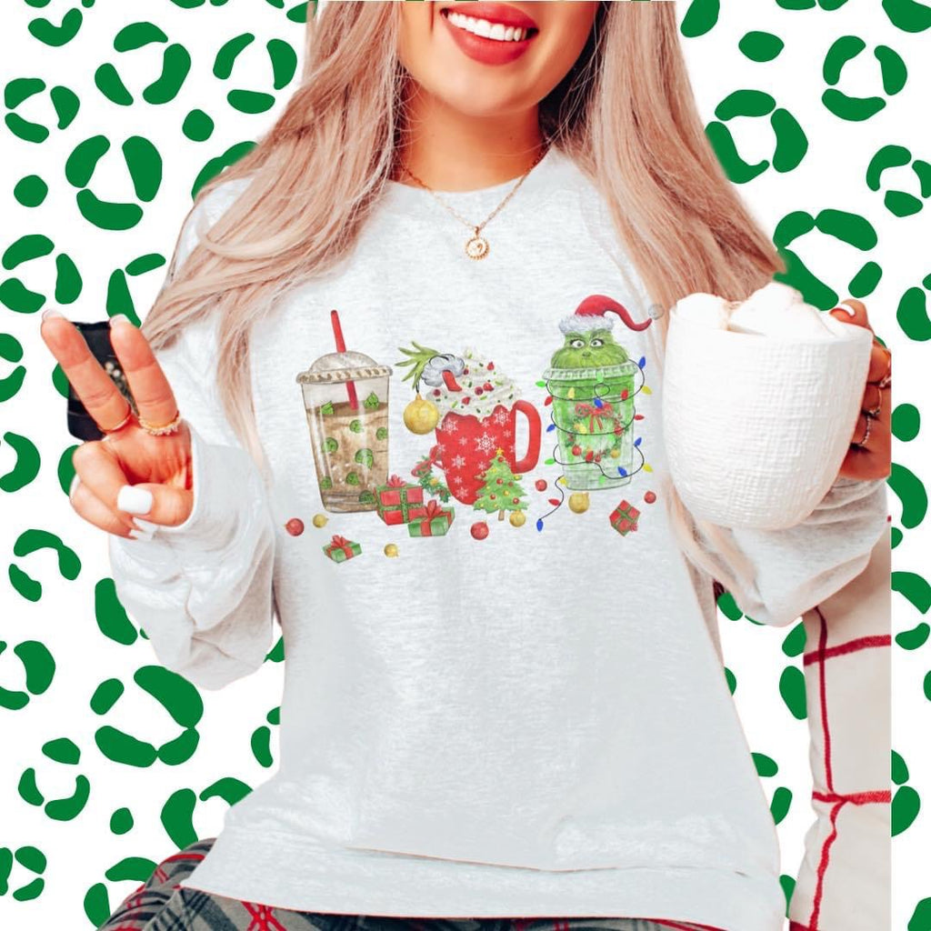 Drink Up Grinches Pullover