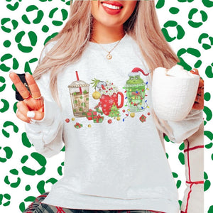 Drink Up Grinches Pullover