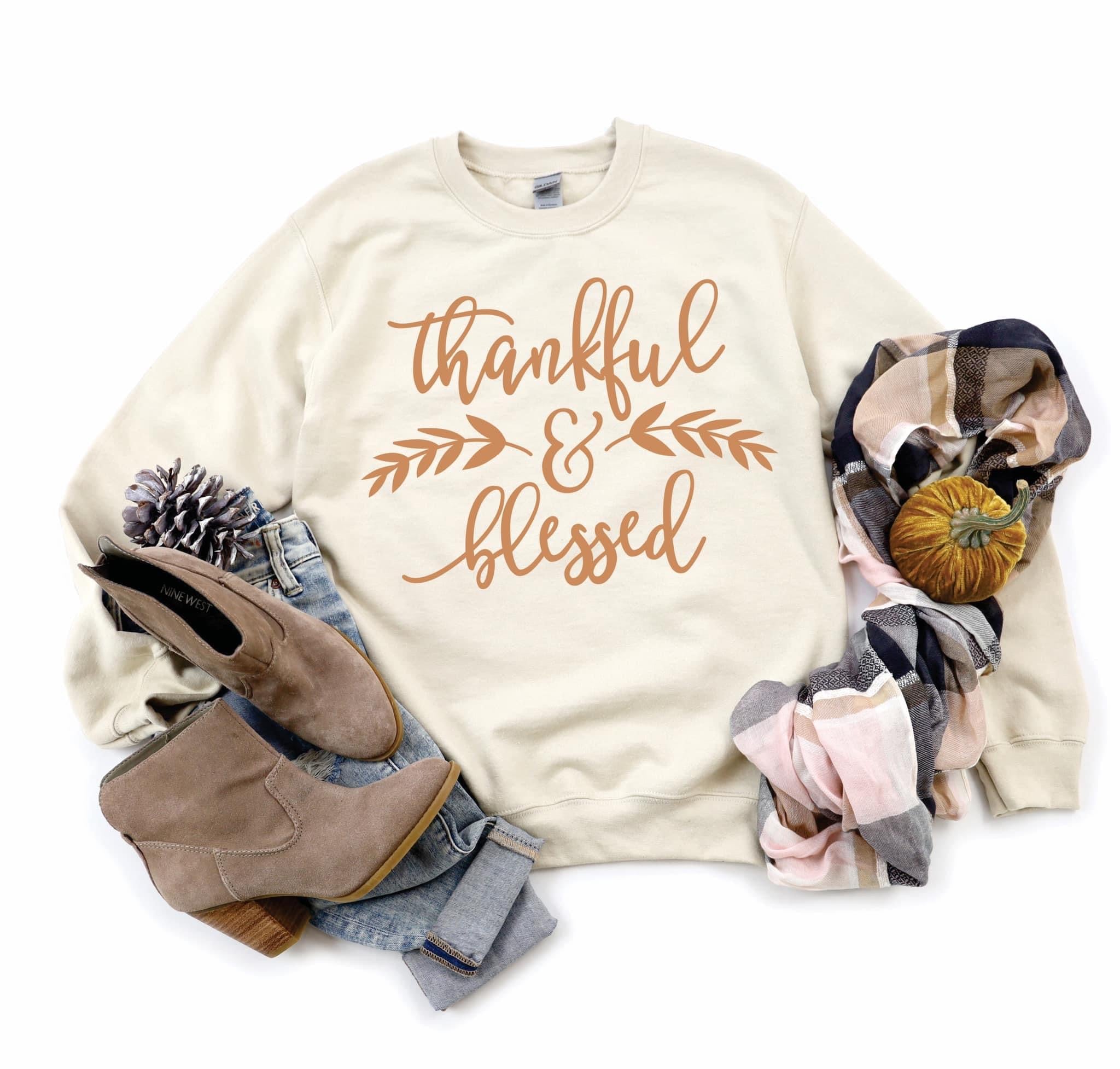 Thankful & Blessed Sweatshirt