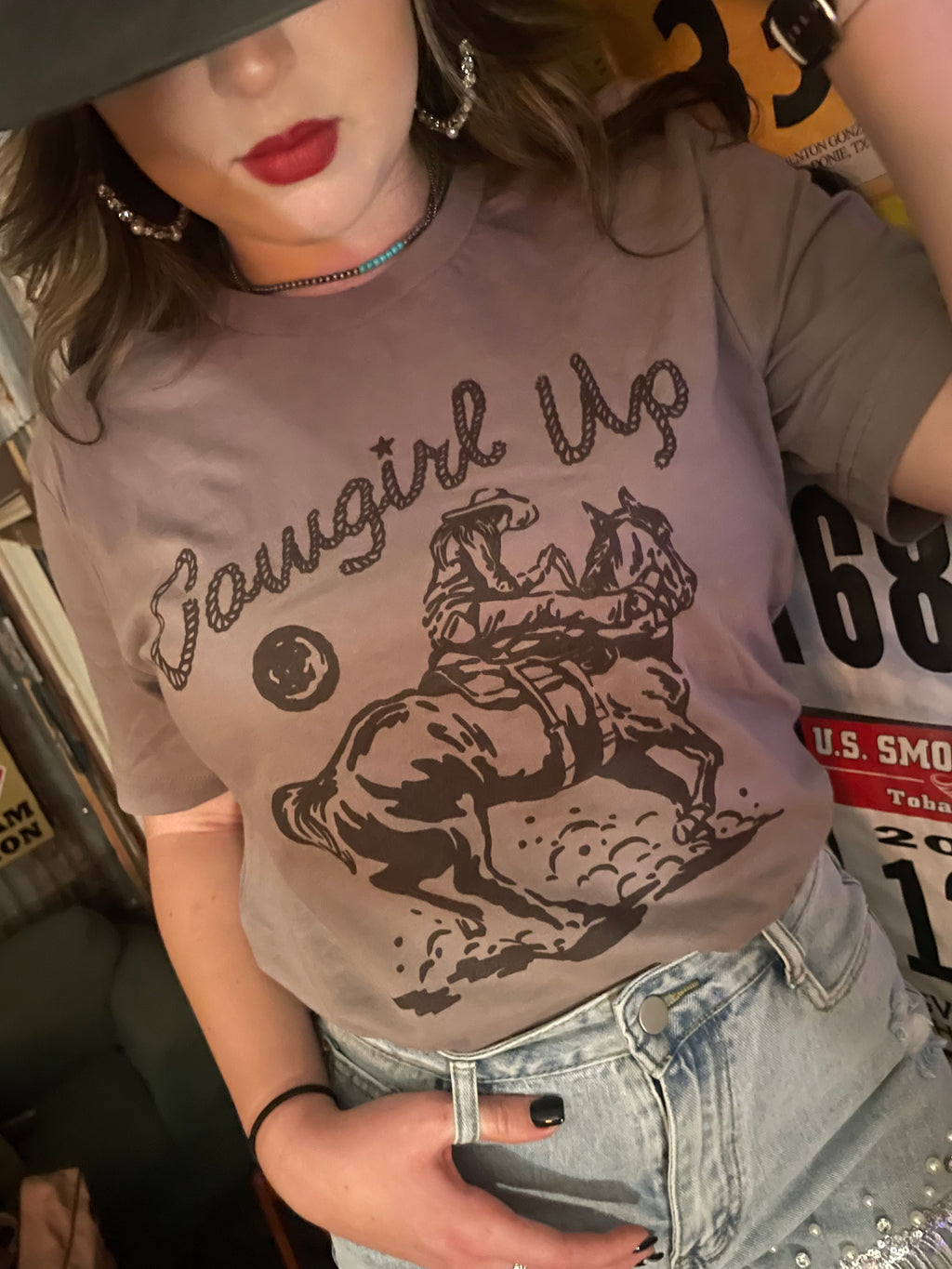 Cowgirl Up Tee