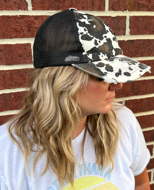 Cow Babe Criss Cross Hats