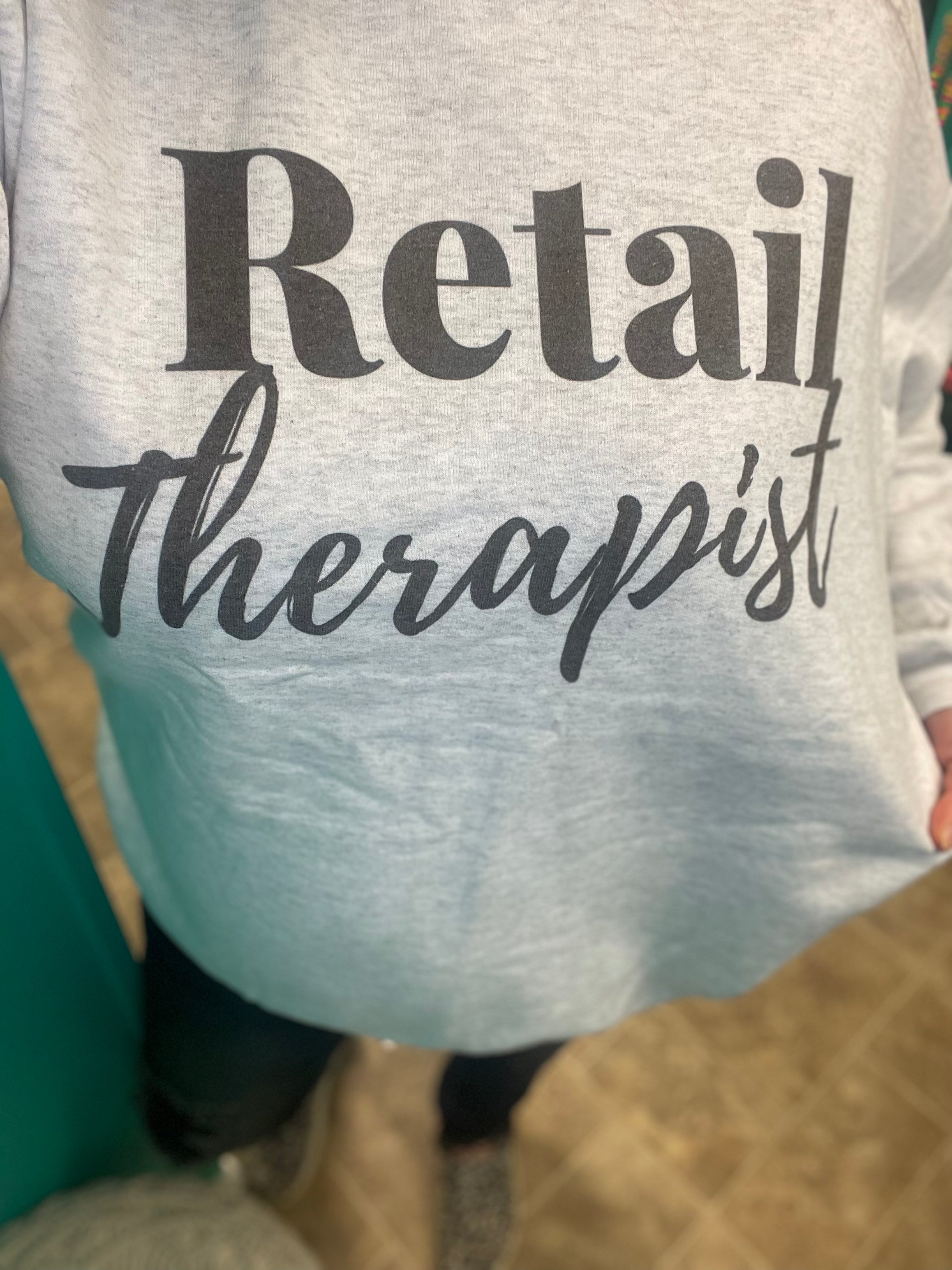 Retail Therapist Sweatshirt