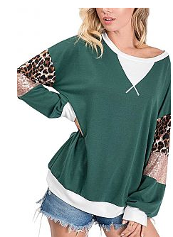 Color Block Sleeve Top