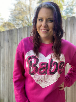 Retro Babe Sweatshirt