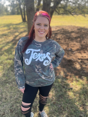 Texas Camo Top